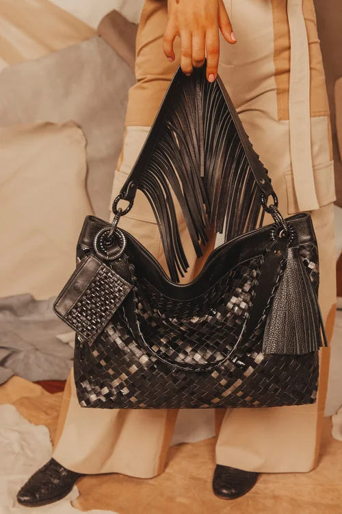 Statement Fringe Shoulder Strap