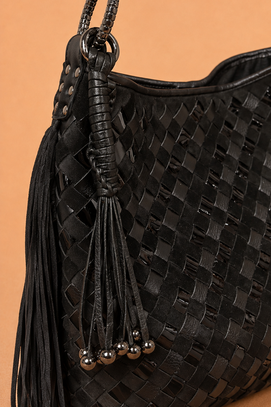 Scala Tassel in Black