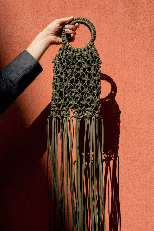 The Journey of the Sera Bag: From Upcycled Leather to Wearable Art