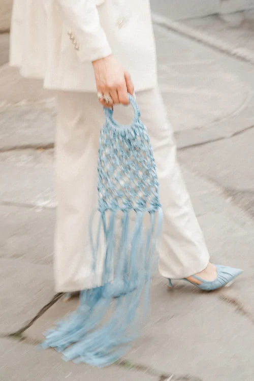 Sera Bag in Celeste & Panna