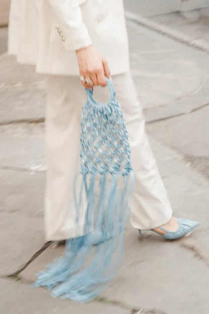 Sera Bag in Celeste & Panna
